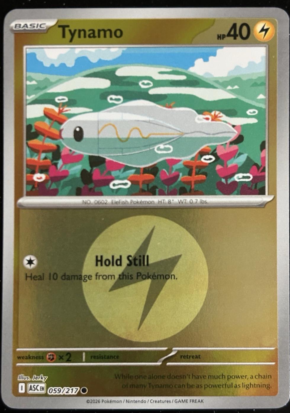 Ascended Heroes Tynamo [Energy] Pokémon card